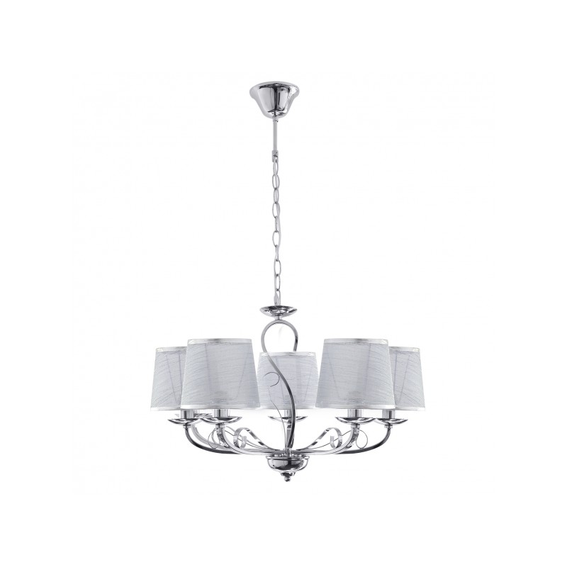 Lámpara Sumba 5xE14 cromo Fabrilamp